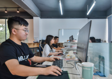 湖北紅點(diǎn)科技有限公司|關(guān)于我們，辦公環(huán)境